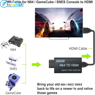 อะแดปเตอร์แปลงสัญญาณ ความคมชัดสูง N64 เป็น Hdmi