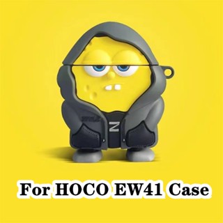 【ส่วนลด】สําหรับ Hoco. Ew41 เคสหูฟัง แบบนิ่ม รูปสามมิติ สําหรับ HOCO EW41