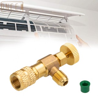 【ONCEMOREAGAIN】Shut-off Valve Air Conditioning Assembly R410A R22 Refrigeration Charging