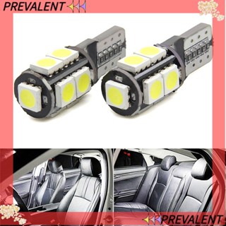 Preva หลอดไฟติดป้ายทะเบียนรถยนต์ 12V COB 5050 9SMD 2 ชิ้น 2 ชิ้น