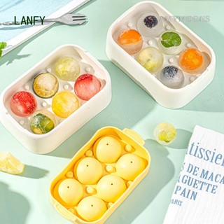 Amymoons โมเดลก้อนน้ําแข็งซิลิโคน ทรงสี่เหลี่ยม 6 ช่อง สําหรับทําน้ําแข็งฮอกกี้