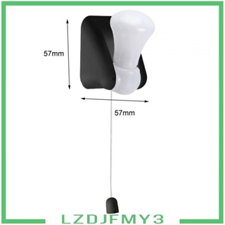 [Lzdjfmy3] หลอดไฟไร้สาย แบบดึงเชือก สําหรับติดผนัง ห้องนั่งเล่น