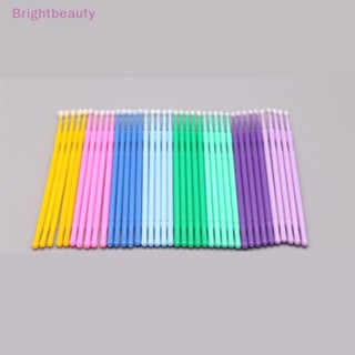 Brightbeauty แปรงทําความสะอาดขนตา แบบใช้แล้วทิ้ง สําหรับคนท้อง 100 ชิ้น