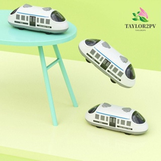 Taylor2pv ของเล่นรถไฟพลาสติก ความเร็วสูง ลายสัตว์น่ารัก ดึงสองครั้ง ของขวัญวันเกิด