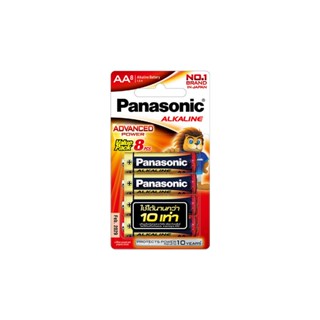 ถ่านอัลคาไลน์ LR6T/8B AA (แพ็ค 8 ก้อน) Panasonic