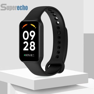 สายนาฬิกาสมาร์ทวอทช์ แบบนิ่ม ปรับได้ สําหรับ Redmi Band 2 [superecho.th]