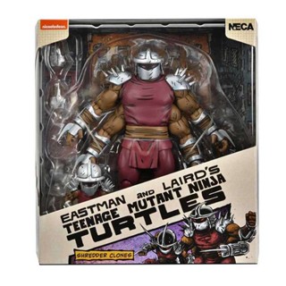 Neca Teenage Mutant Ninja Turtles Comic Version โมเดลฟิกเกอร์ Smasher Shredder ขนาด 7 นิ้ว ของเล่นสําหรับเด็ก