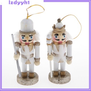 [JoyDIY] ฟิกเกอร์ Nutcracker ขนาดเล็ก สําหรับแขวนตกแต่งต้นคริสต์มาส ของขวัญวันเกิด 4 ชิ้น