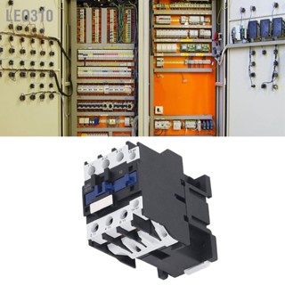 Leo คอนแทค AC 32A 3 ขั้ว เฟส หน้าสัมผัสเงิน ปกติเปิด คอนแทคไฟฟ้าราง DIN