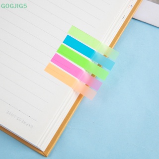 [GOGJIG5] สติกเกอร์ธงเรืองแสง สีโปร่งใส สําหรับตกแต่งเครื่องเขียน โรงเรียน สํานักงาน 300 ชิ้น UOO