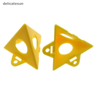 Delicatesun ขาตั้งพีระมิด ทรงสามเหลี่ยม ไม่ติดผิว อุปกรณ์เสริม สําหรับงานไม้