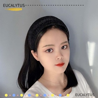 Eutus ที่คาดผมลูกไม้ กันลื่น กลวง แวววาว หรูหรา สําหรับผู้หญิง