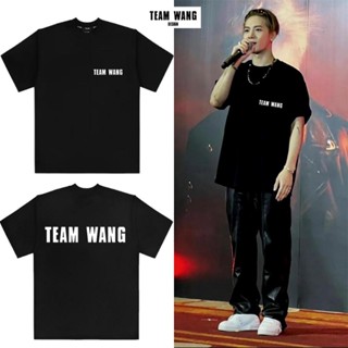 เสื้อยืดแขนสั้นคอกลมCOD เสื้อยืด TEAM WANG ทีมหวัง ผ้าคอตตอน ไซส์ S-5XL ผู้ชาย ผู้หญิง เสื้อดาว TopsCotton 100%  [S-5XL]