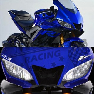 ฝาครอบเลนส์ไฟหน้ารถจักรยานยนต์ แบบอะคริลิค สําหรับ YZF-R3 YZF R3 2018 2019 2020 YZFR3 18-20