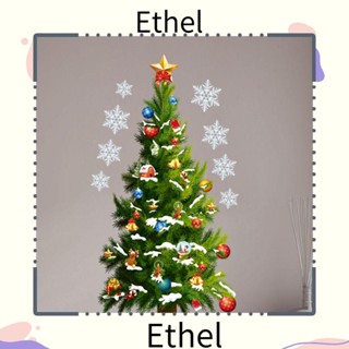 Ethel1 สติกเกอร์โปสเตอร์ ลายคริสต์มาส ปี 2022 DIY สําหรับติดตกแต่งผนังบ้าน