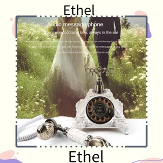 Ethel1 สมุดเยี่ยมเสียงโทรศัพท์ งานฝีมือ Diy สําหรับตกแต่งบ้าน งานแต่งงาน งานเลี้ยง