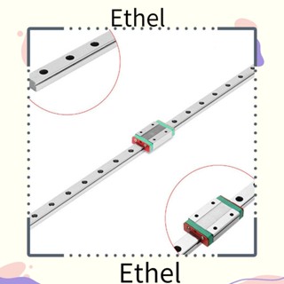 Ethel1 ไกด์รางตลับลูกปืน MGN12H 400 มม. 1 ชุด พร้อมบล็อก MGN12H CNC 1 ชิ้น