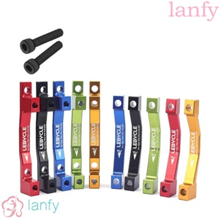 Lanfy อะแดปเตอร์ดิสก์เบรกคาลิปเปอร์ อะลูมิเนียมอัลลอย ความแข็งแรงสูง อุปกรณ์เสริม สําหรับจักรยานเสือภูเขา