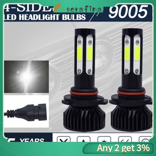 Rf หลอดไฟหน้ารถยนต์ Led 4 ด้าน 9005 9006 h7 h11 1 คู่