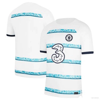 เสื้อกีฬาแขนสั้น ลายทีมฟุตบอล Chelsea Away Jersey 22-23 ชุดเยือน สําหรับผู้ชาย และผู้หญิง