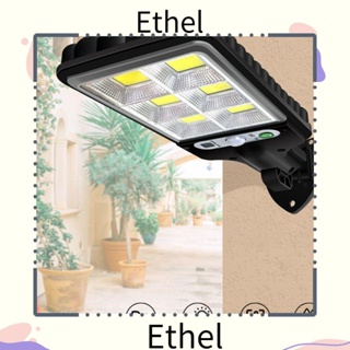 Ethel1 โคมไฟ LED พลังงานแสงอาทิตย์ รักษาความปลอดภัย สําหรับติดตกแต่งผนังบ้าน สวน