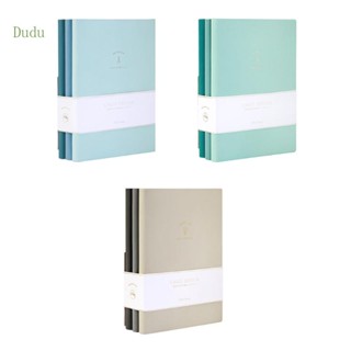 Dudu สมุดโน้ตบุ๊ก ปกหนัง PU ขนาด A5 3 ชิ้น