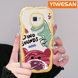 เคสโทรศัพท์มือถือแบบนิ่ม ใส กันกระแทก ลายการ์ตูนไดโนเสาร์ และหมี สีมาการอง หลากสี สําหรับ Samsung J7 Prime J7 Prime 2 J2 Prime