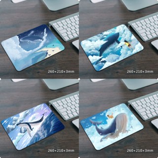 Whale Printed Mouse Pads Mouse Pad Mat Laptop Pad Mousepad Extended Mouse Pad for Gaming Mouse OMYW