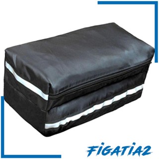 [Figatia2] กระเป๋าแบตเตอรี่ กันน้ํา สําหรับติดเบาะหลังรถจักรยานไฟฟ้า