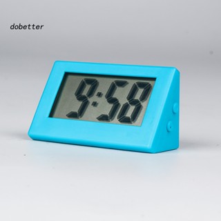 &lt;Dobetter&gt; นาฬิกาดิจิทัลตั้งโต๊ะ หน้าจอขนาดใหญ่ มีกาวในตัว สําหรับสอบ