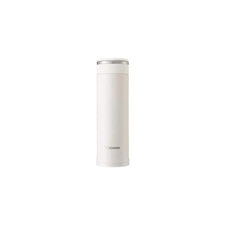 ZOJIRUSHI Water Bottle Stainless Steel Mug Bottle, Direct Drinking, Lightweight, Keep Cool 480ml White SM-JF48-WA