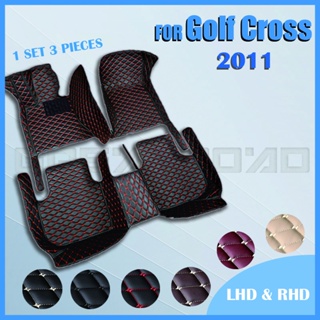 Rhd พรมปูพื้นรถยนต์ สําหรับ Volkswagen Golf corss 2011