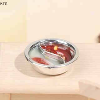 Kts หม้อไฟทําอาหารจีนดั้งเดิม สําหรับบ้านตุ๊กตา 1:12 KT