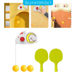 [Sunnimix1] อุปกรณ์ฝึกตีปิงปอง แบบแขวน สําหรับผู้เริ่มต้น