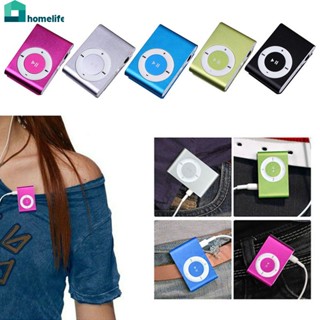 หน้าจอเหล็ก Mp3น้อยแบบพกพามีสไตล์5สี Mini USB MP3 Music Media Player ไม่มีหน้าจอรองรับ Micro SD TF รองรับรูปแบบเสียง Mp3 Home home