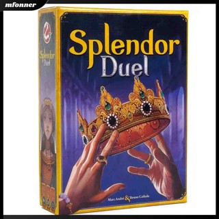 เกมกระดานกลยุทธ์ EU Splendor Duel สําหรับเด็ก ครอบครัว การ์ดเกม ความบันเทิงตอนกลางคืน เพื่อความบันเทิง ปาร์ตี้