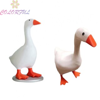 【COLORFUL】Duck Storage Hook Goose Holder Housewarming Key Lovely Magnetic Ornament