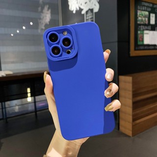 เคสโทรศัพท์มือถือ ซิลิโคนนิ่ม กันกระแทก สีพื้น สําหรับ OPPO Reno 10 Pro 5G A78 A58 4G