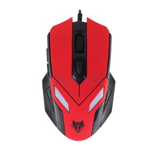 USB MOUSE NUBWO NM-18 RED/BLACK PHELAN