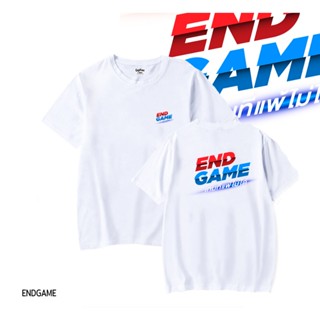 เสื้อยืด ENDGAME ผ้า cotton 100 สวมใส่สบาย สกรีนลายสวย