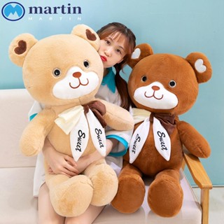 Martin หมอนตุ๊กตาหมี ประดับโบว์ ของขวัญวันเกิด สําหรับตกแต่งงานแต่งงาน
