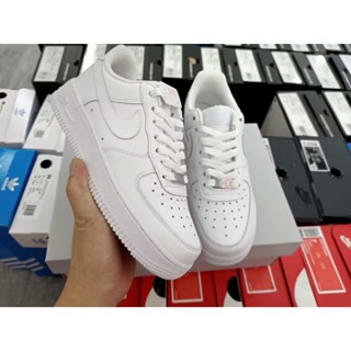 Nk Air Force 1 Low All White รองเท้าวิ่งลําลอง 315122-111 36-46