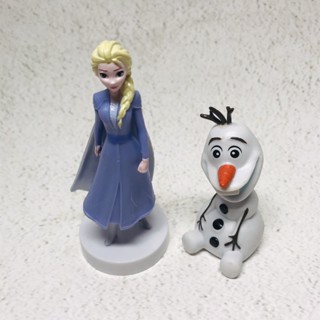 พร้อมส่ง ของแท้ โมเดลตุ๊กตาเจ้าหญิงเอลซ่า Frozen Elsa Snow Treasure สําหรับตกแต่งเค้ก