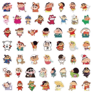 สติ๊กเกอร์ดินสอสีน่ารัก 100 ชิ้น - สติ๊กเกอร์ไวนิลกันน้ําสําหรับหมวกกันน็อค, จักรยาน & กล่องดินสอ (สไตล์การ์ตูน)