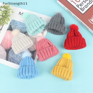 Fo หมวกบีนนี่ถัก ขนาดเล็ก แฟชั่น สําหรับตกแต่งบ้านตุ๊กตา 1/6 TH