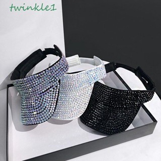 Twinkle1 หมวกเบสบอล หมวกชายหาด ลําลอง สุดเท่ หรูหรา ด้านบน หมวกกีฬา หมวกผู้หญิง