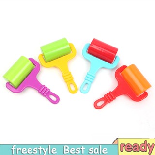 [freestyle01.th] ลูกกลิ้งพลาสติก 5D สุ่มสี สําหรับผู้ใหญ่ เด็ก DIY