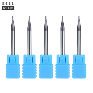 ⭐24H SHIPING ⭐Premium 1mm Tungsten Carbide End Mills 4 Flute 5pcs Set for Alloy Steel