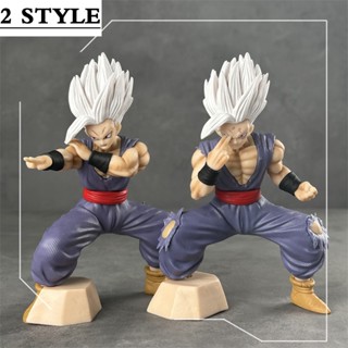 โมเดลฟิกเกอร์ Pvc อนิเมะดราก้อนบอล Z Super Son Gohan White God Beast ขนาด 16 ซม. ของเล่นสําหรับเด็ก