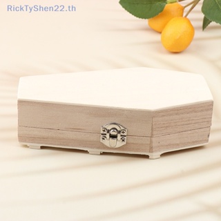 Ricktyshen กล่องเก็บขนม ทรงหกเหลี่ยม DIY อุปกรณ์เสริม สําหรับปาร์ตี้ฮาโลวีน